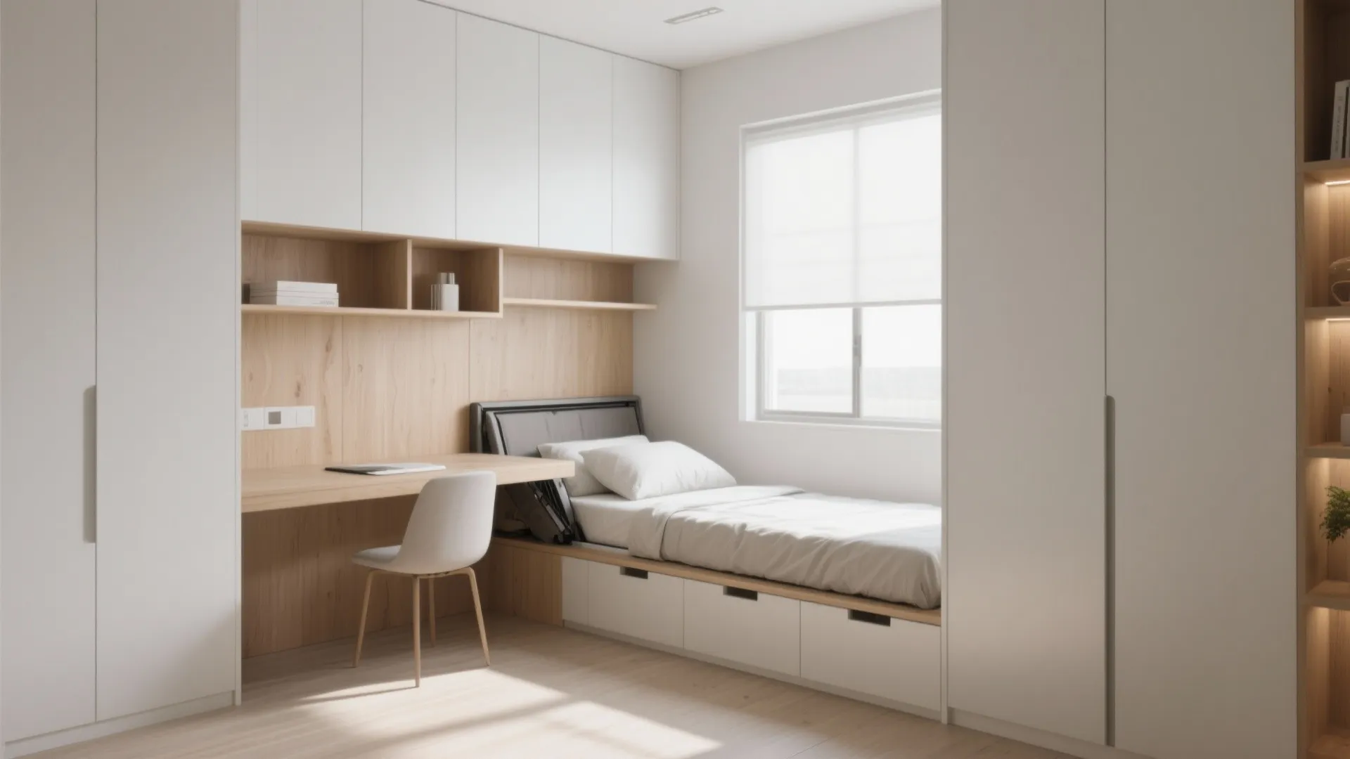 4. Built-in Storage Wall