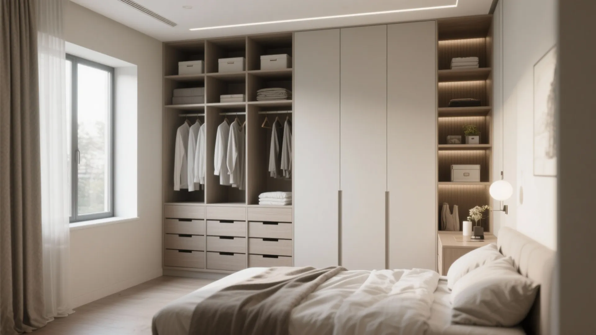 6. Built-In Storage Wall