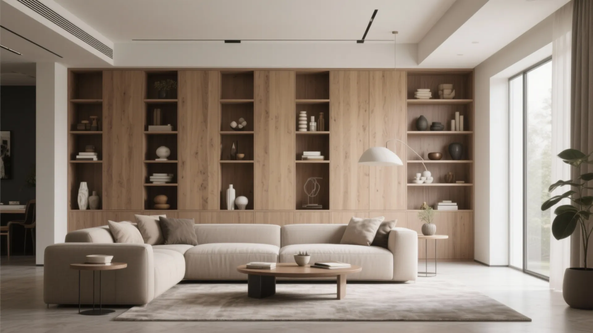 5. Built-In Storage Walls