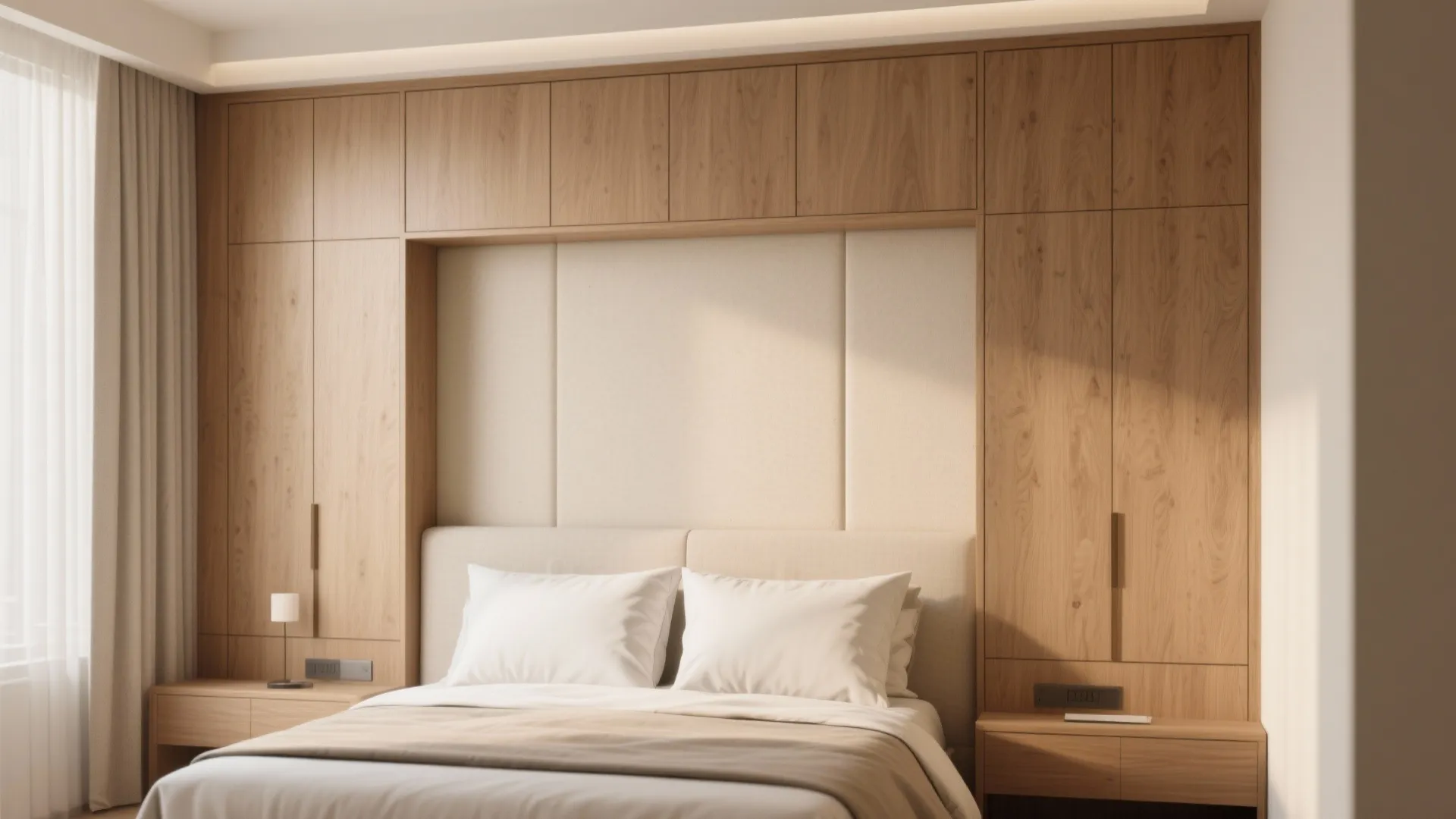 1. Built-In Storage Walls