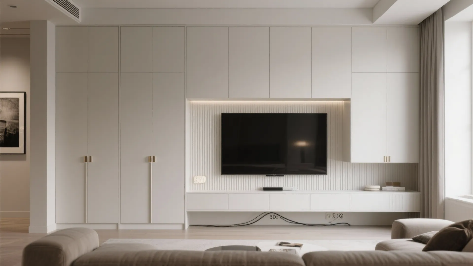 5) Built-In Storage That Disappears