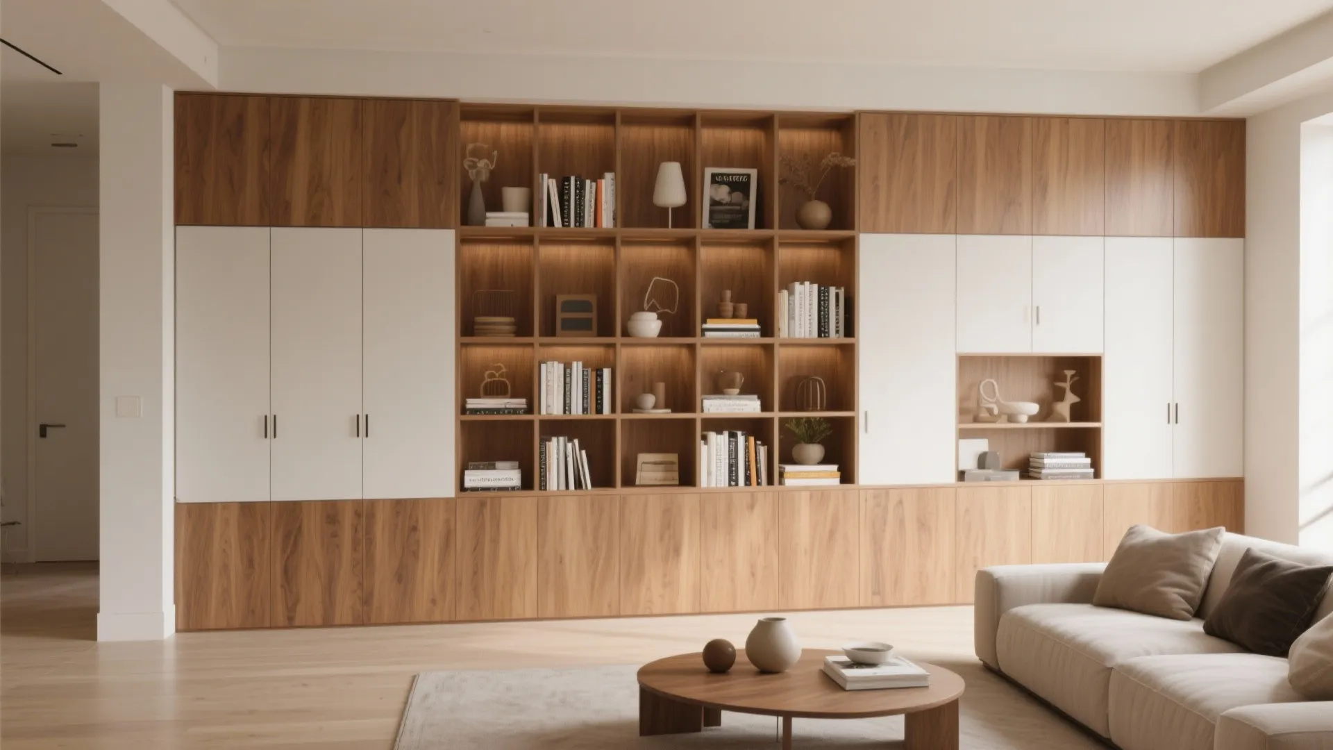 Built-in Storage Walls