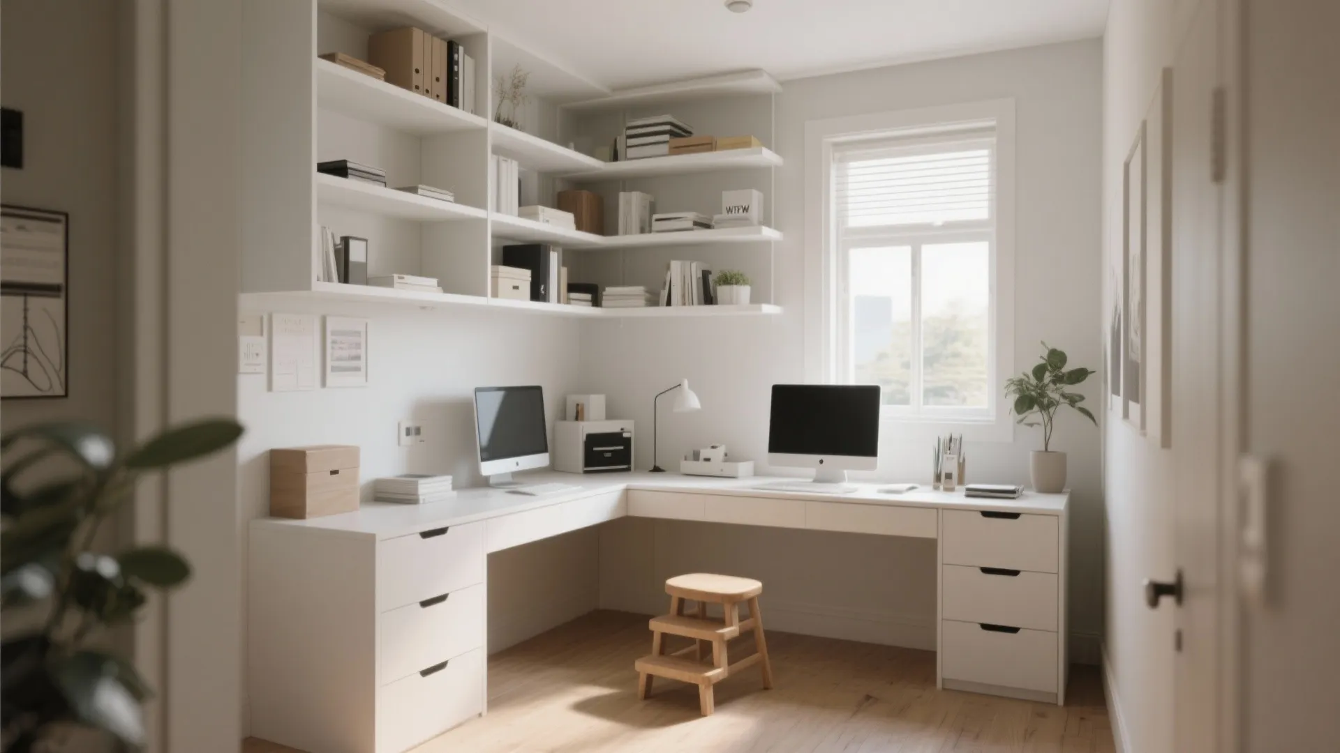 1. Built-In Storage Walls