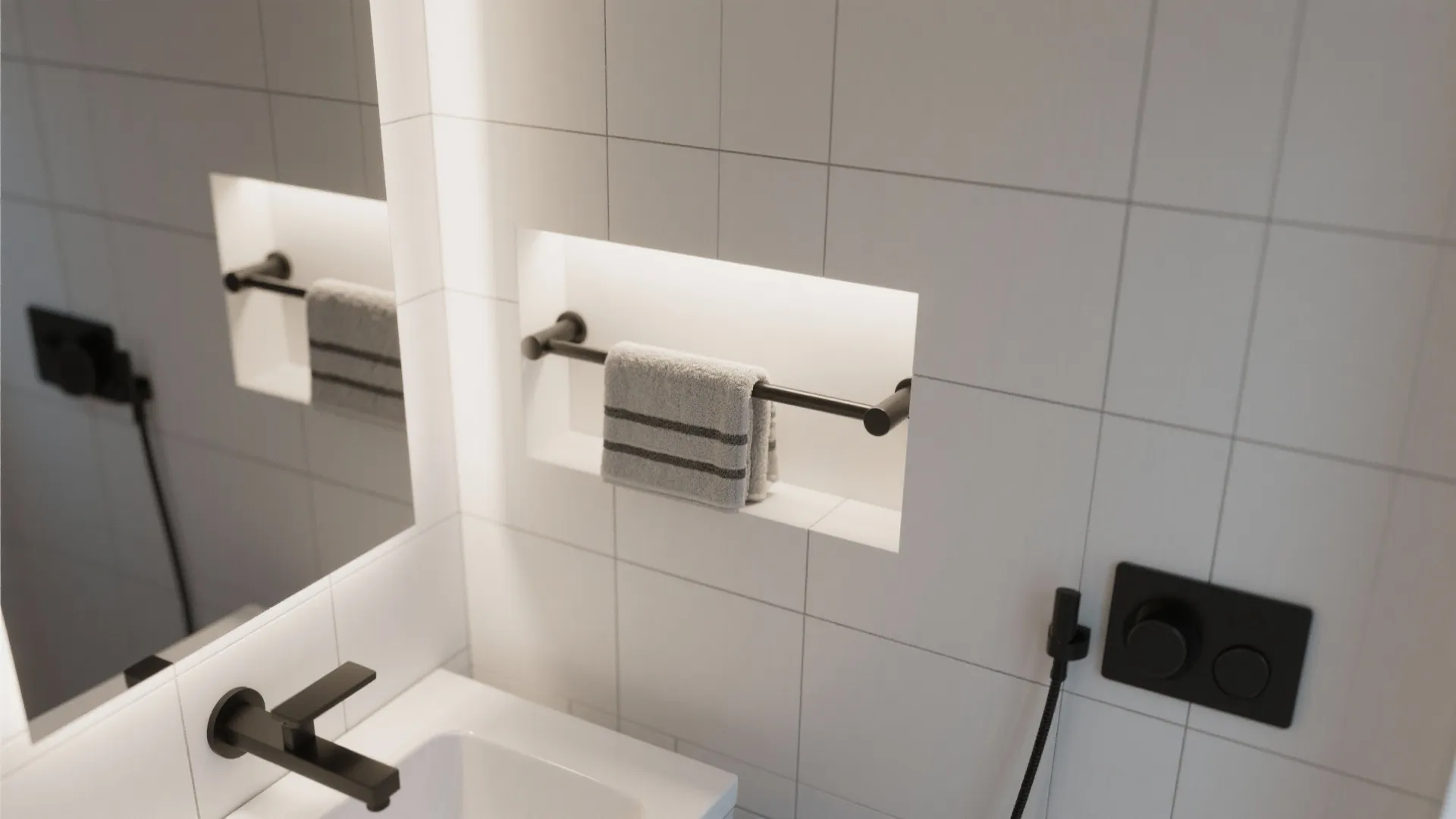 9. Built-In Niche with Rod