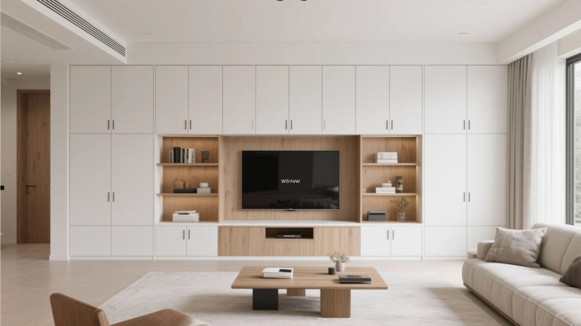 6. Built-in Storage and Cabinets