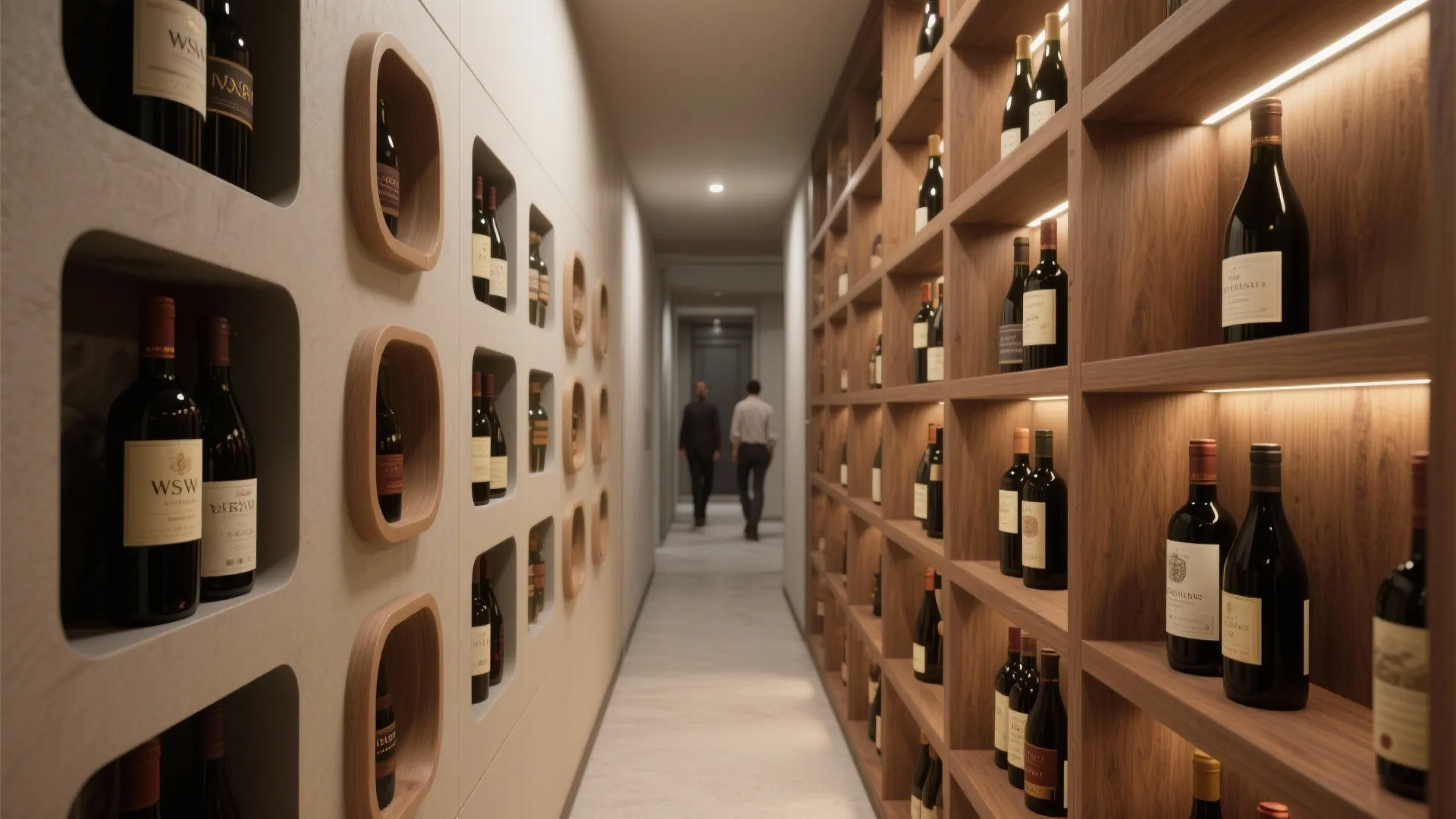 3. Built-in Wine Wall