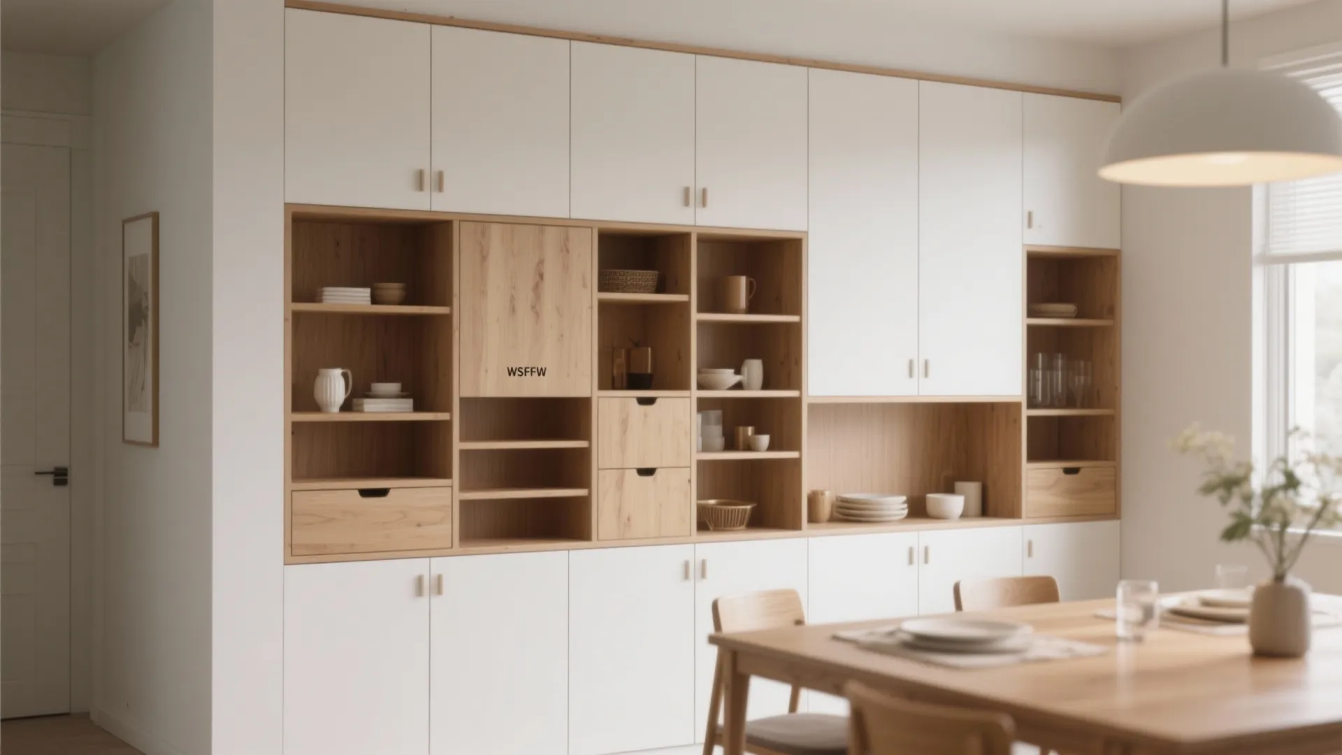 1. Built-In Wall Cabinets