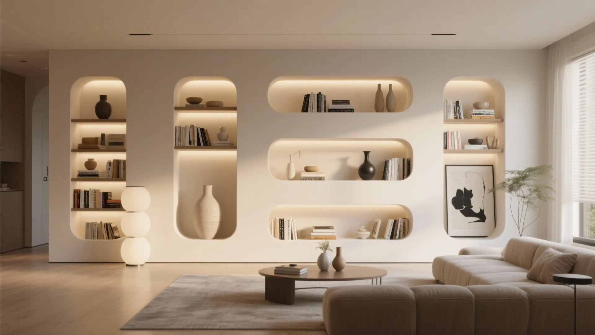 2. Built-in Wall Niches