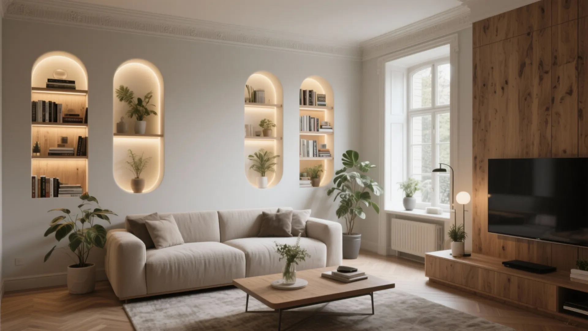 Built-In Wall Niches