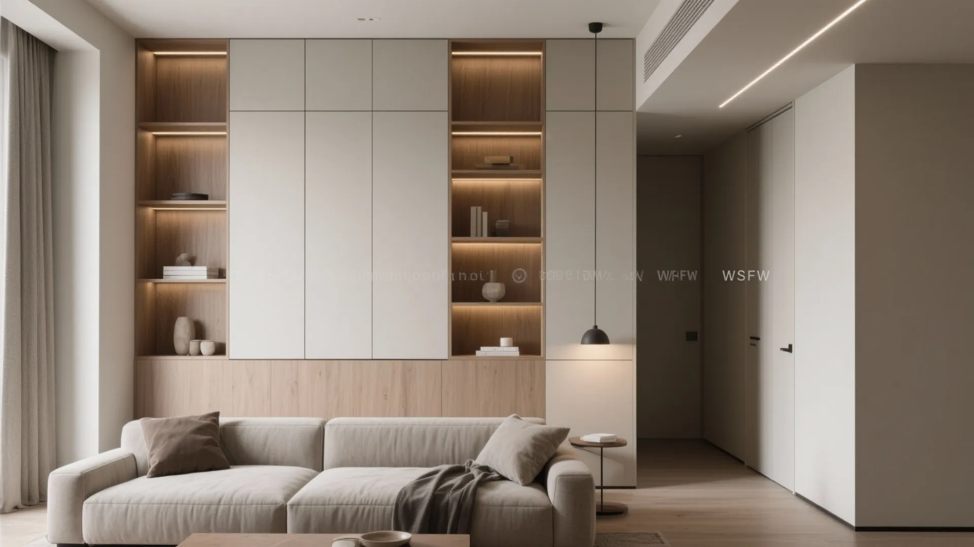 Built-In Wall Storage