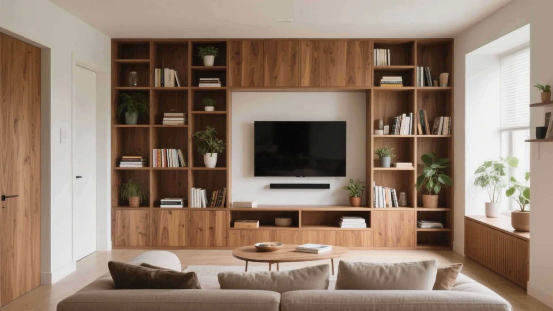 2. Built-In Wall Storage