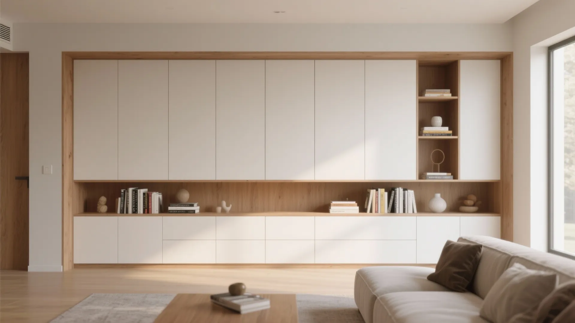 2. Built-In Wall Storage