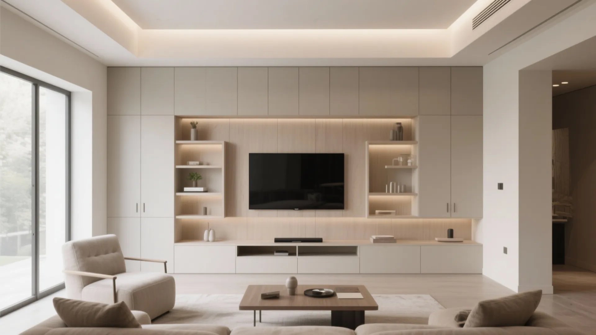 5. Built-In Wall Unit