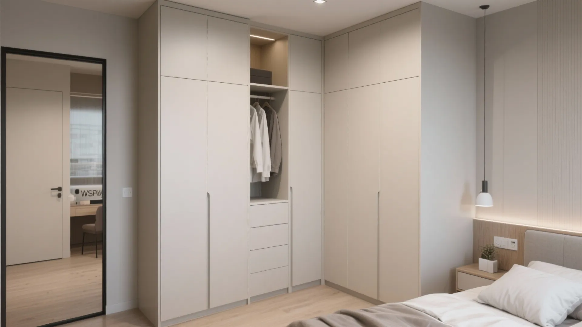 Idea 7: Built-In Wardrobes