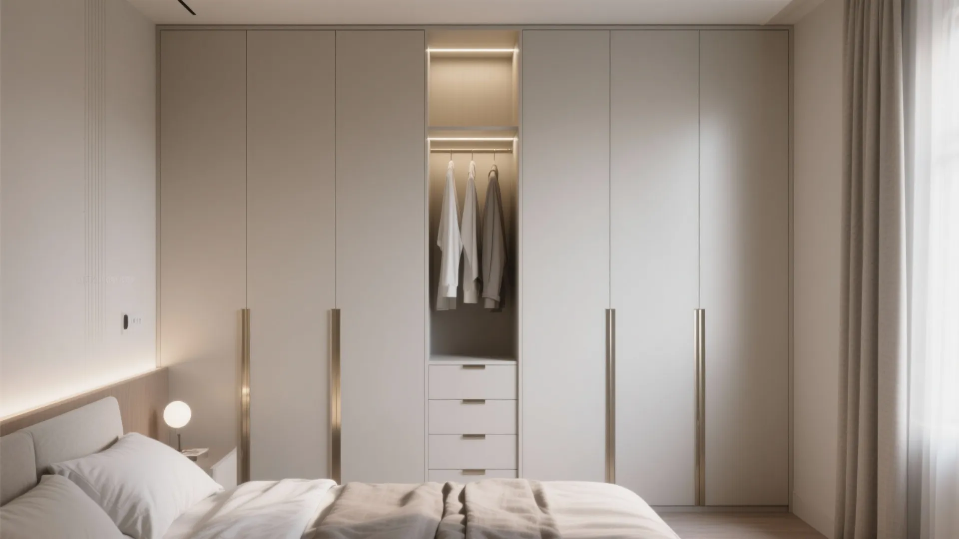 2. Built-In Wardrobe Magic