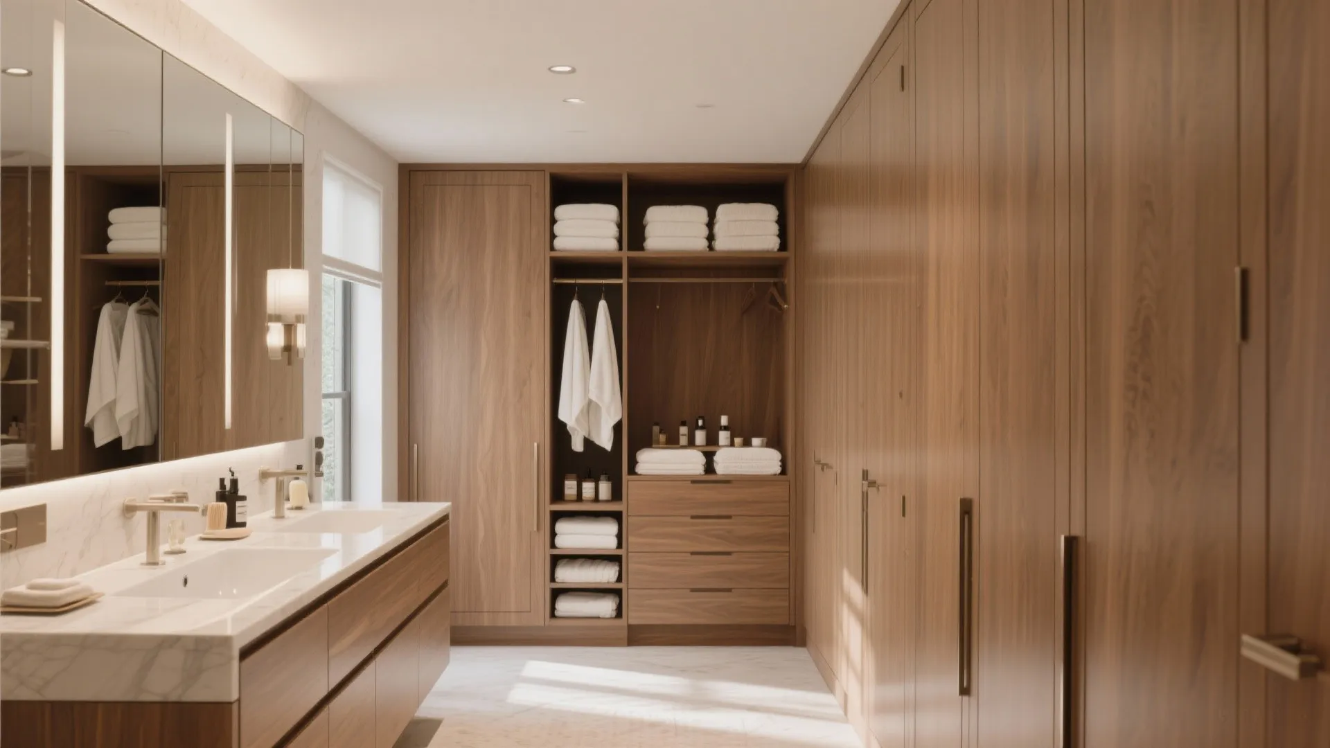 1. Built-in Wardrobe-Style Closet