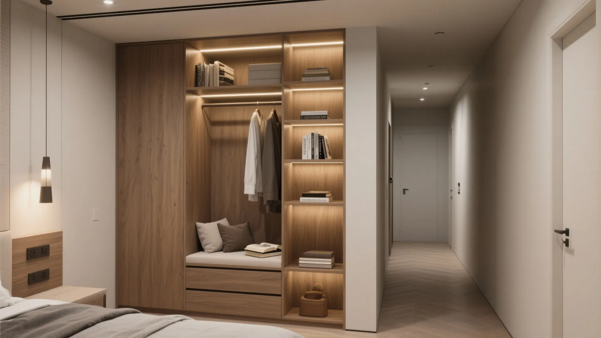 4. Maximize storage with built-ins and clever nooks