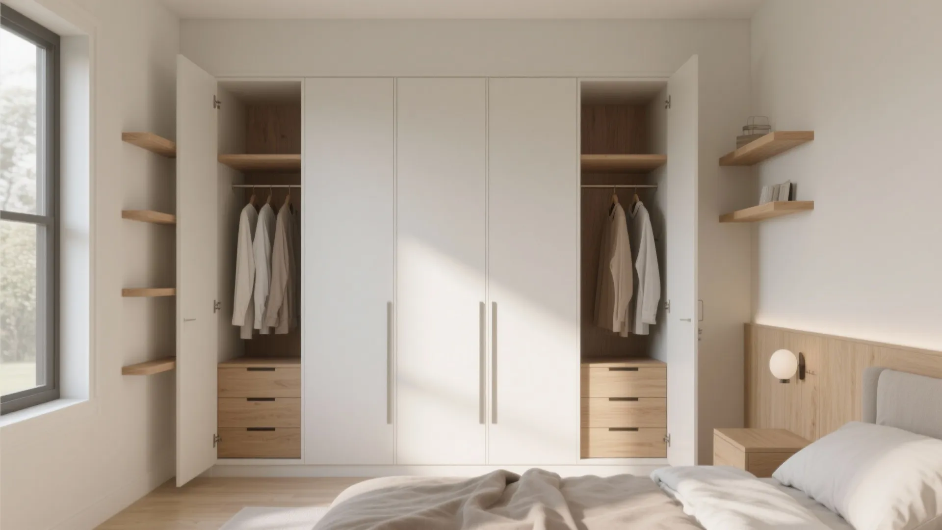 3. Built-in wardrobes in secondary bedrooms