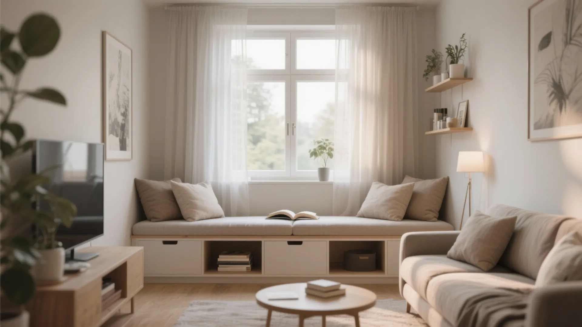 Built-in Window Bench