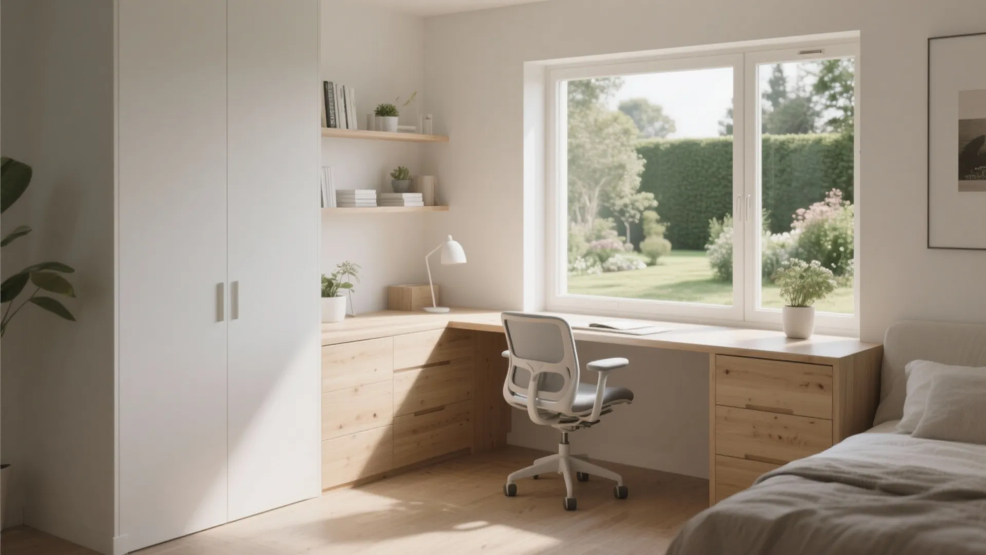 5. Built-In Window Desk