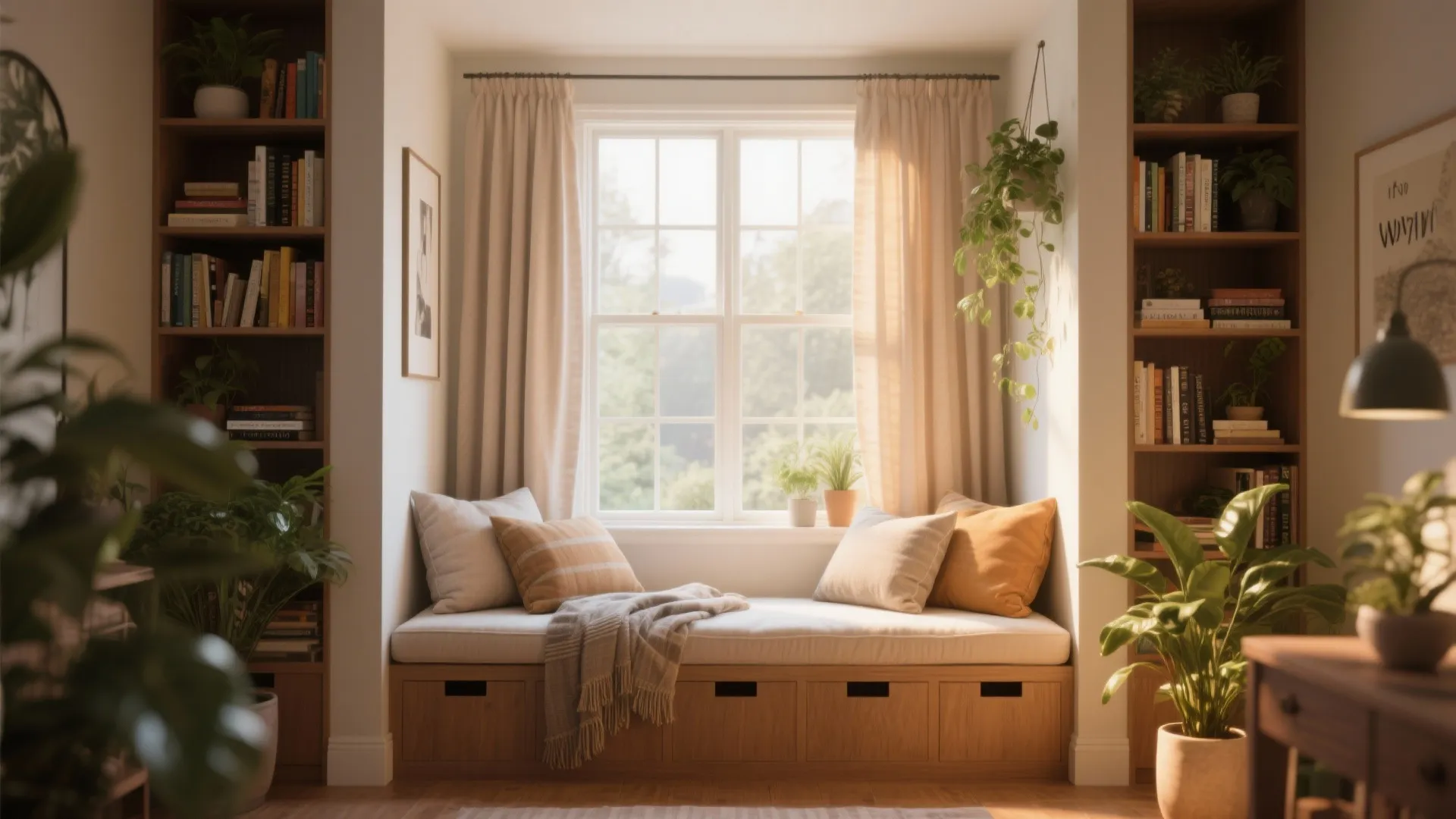 2. Built-in Window Seats