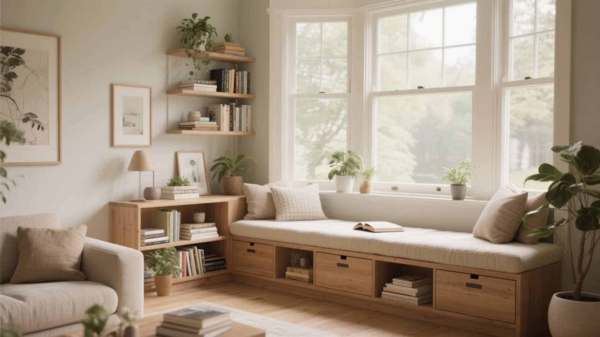 9. Built‑In Window Seat