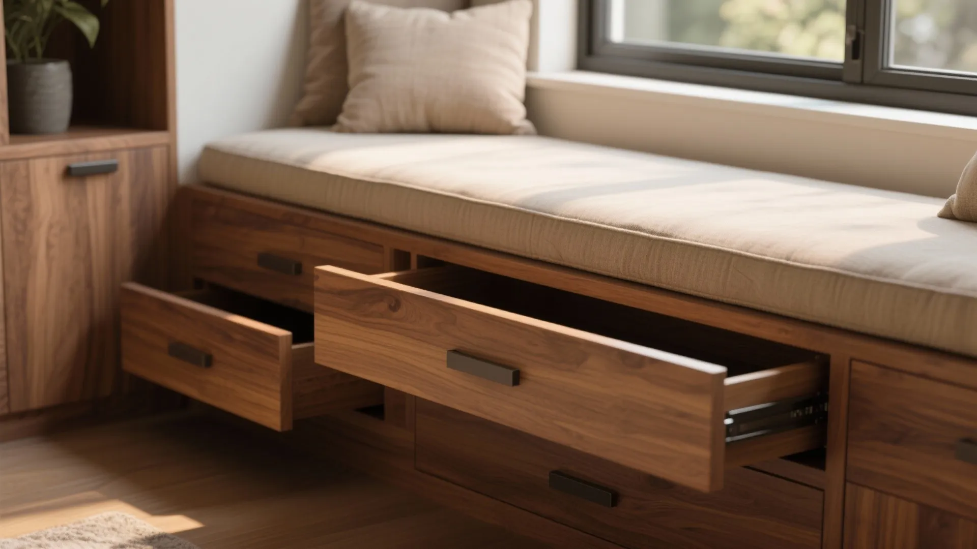 4. Built-in storage and multifunctional furniture
