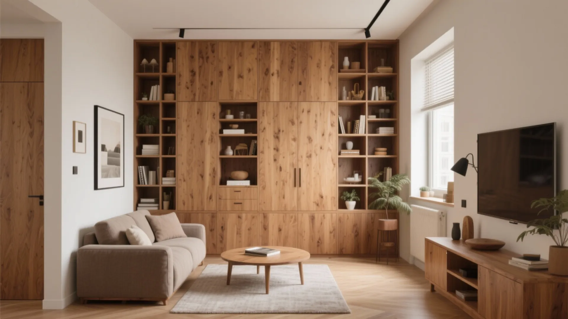 8. Floor-to-Ceiling Built-in Units