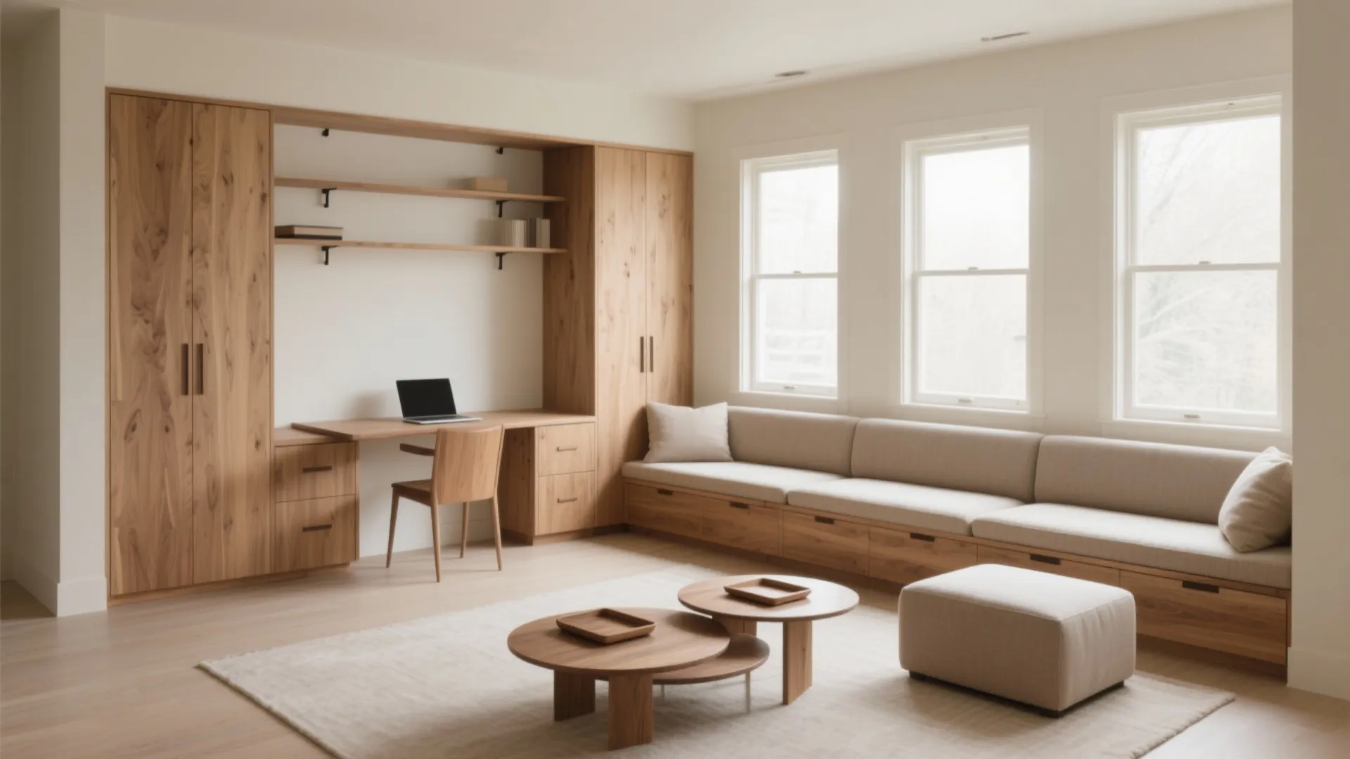 Built-ins and Dual-Purpose Furniture