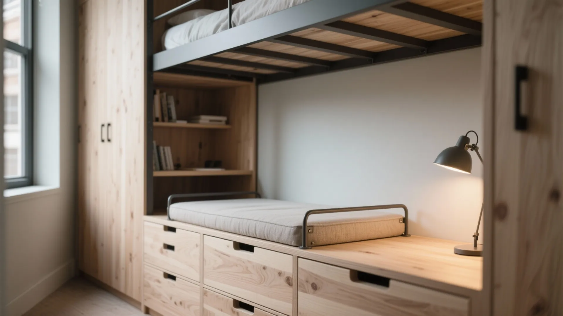 4. Built-ins, lofted beds and multi-purpose furniture