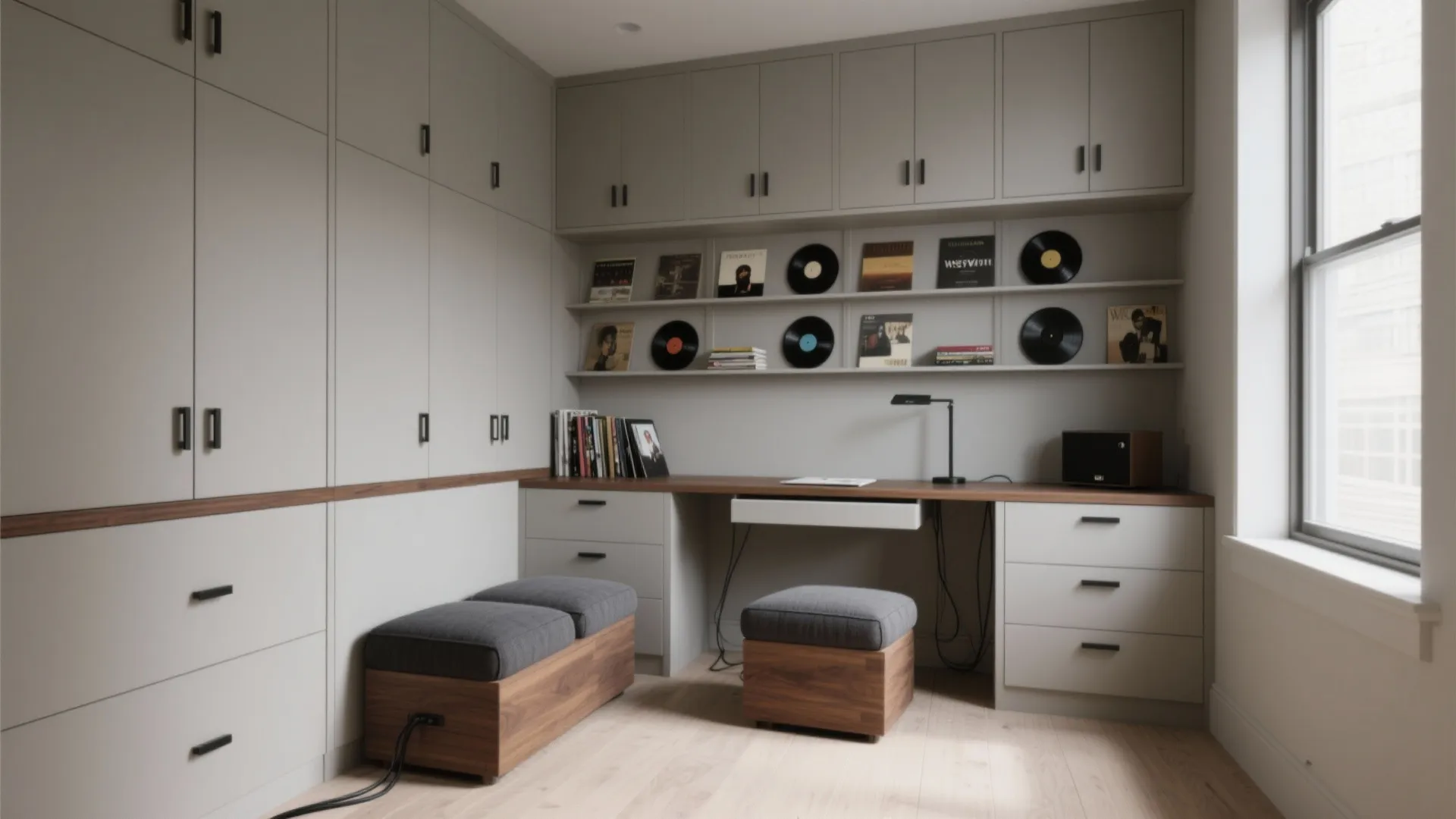 1) Built-ins and Foldaway Features That Work Overtime