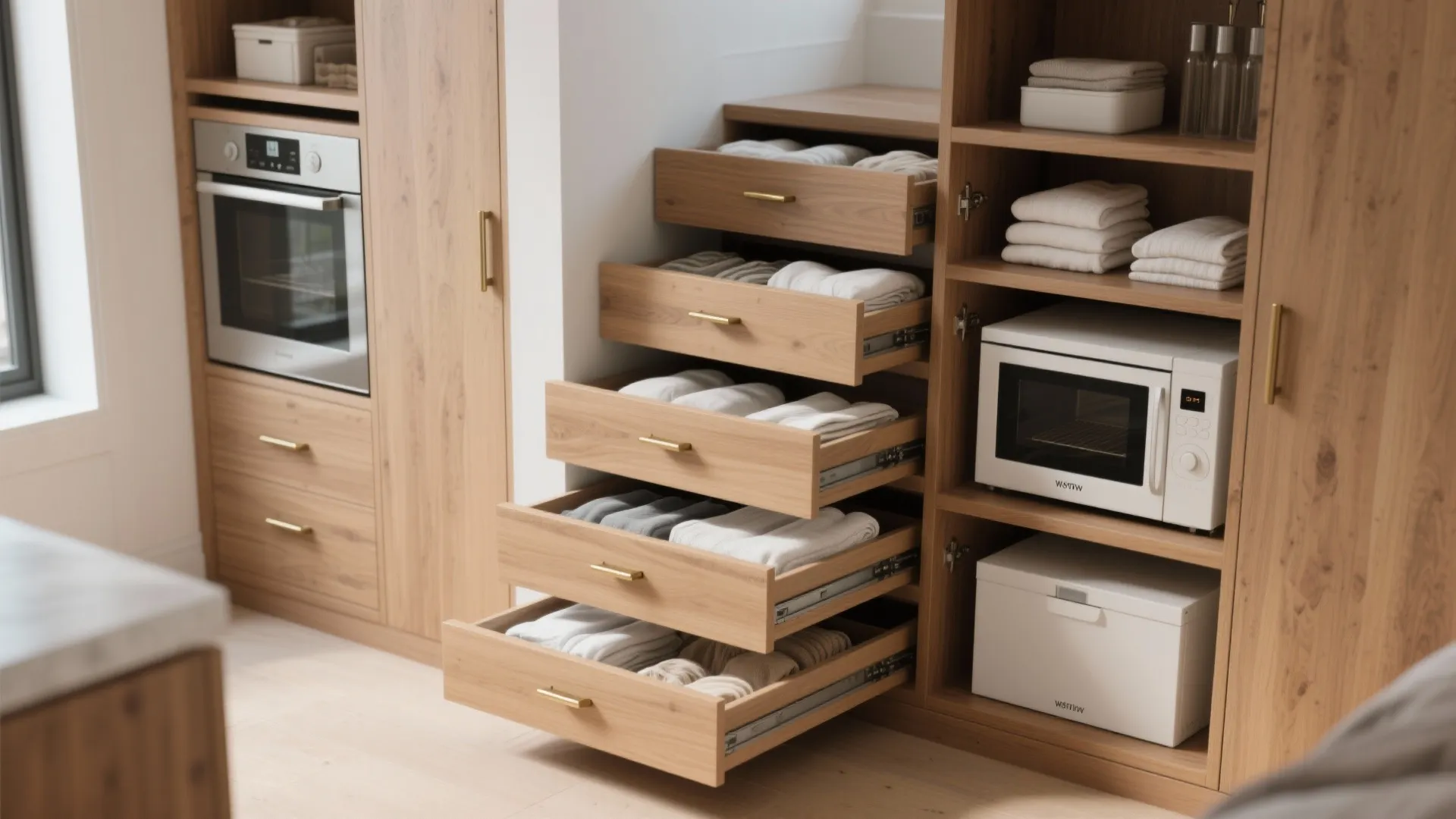 2. Built-in Storage Steps