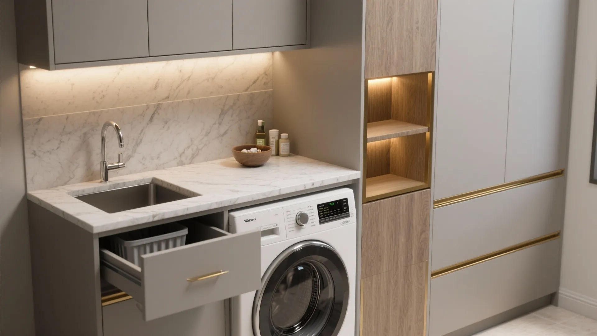 Built-in Cabinets and Countertops