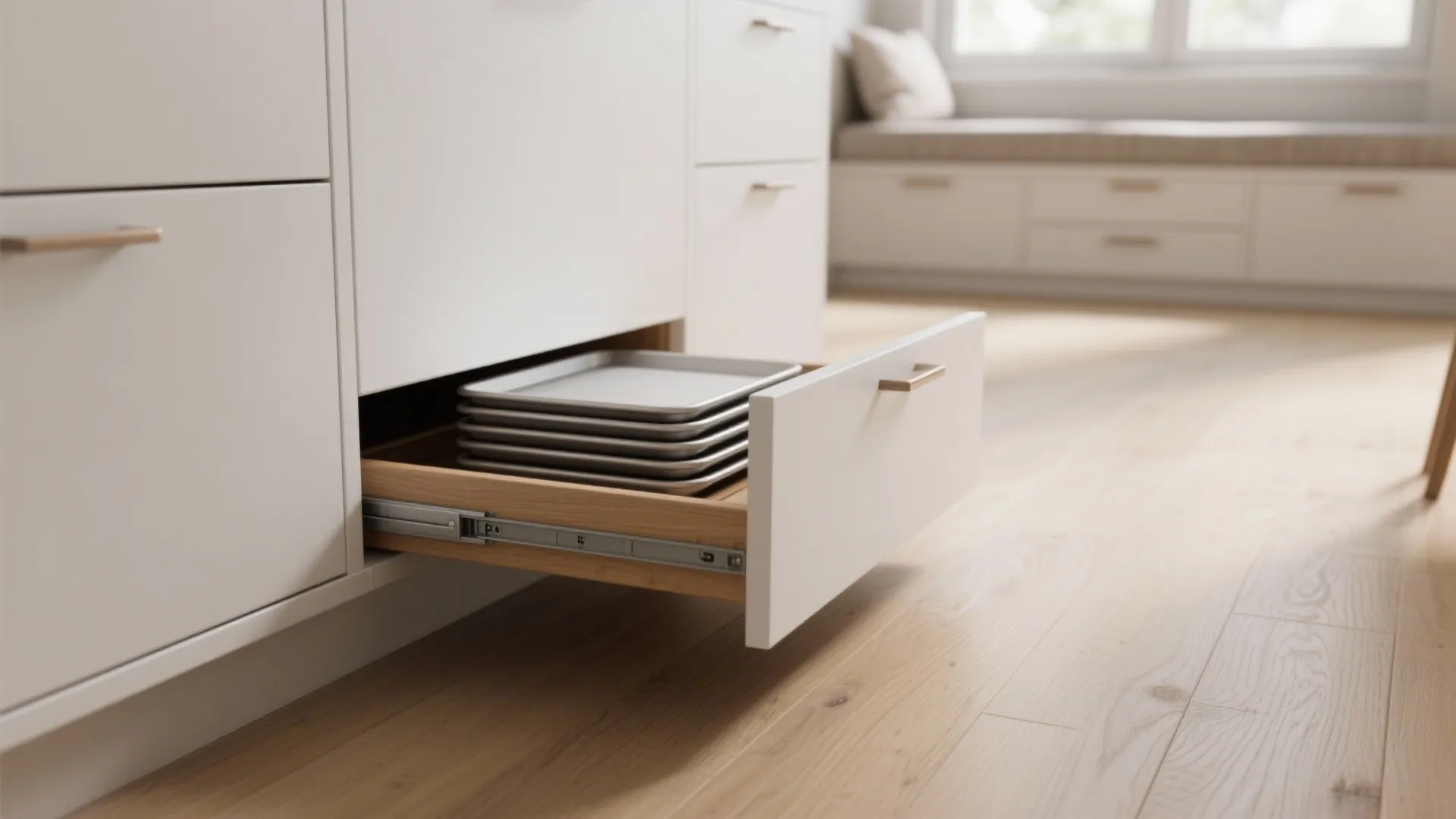 Built-ins that double as furniture