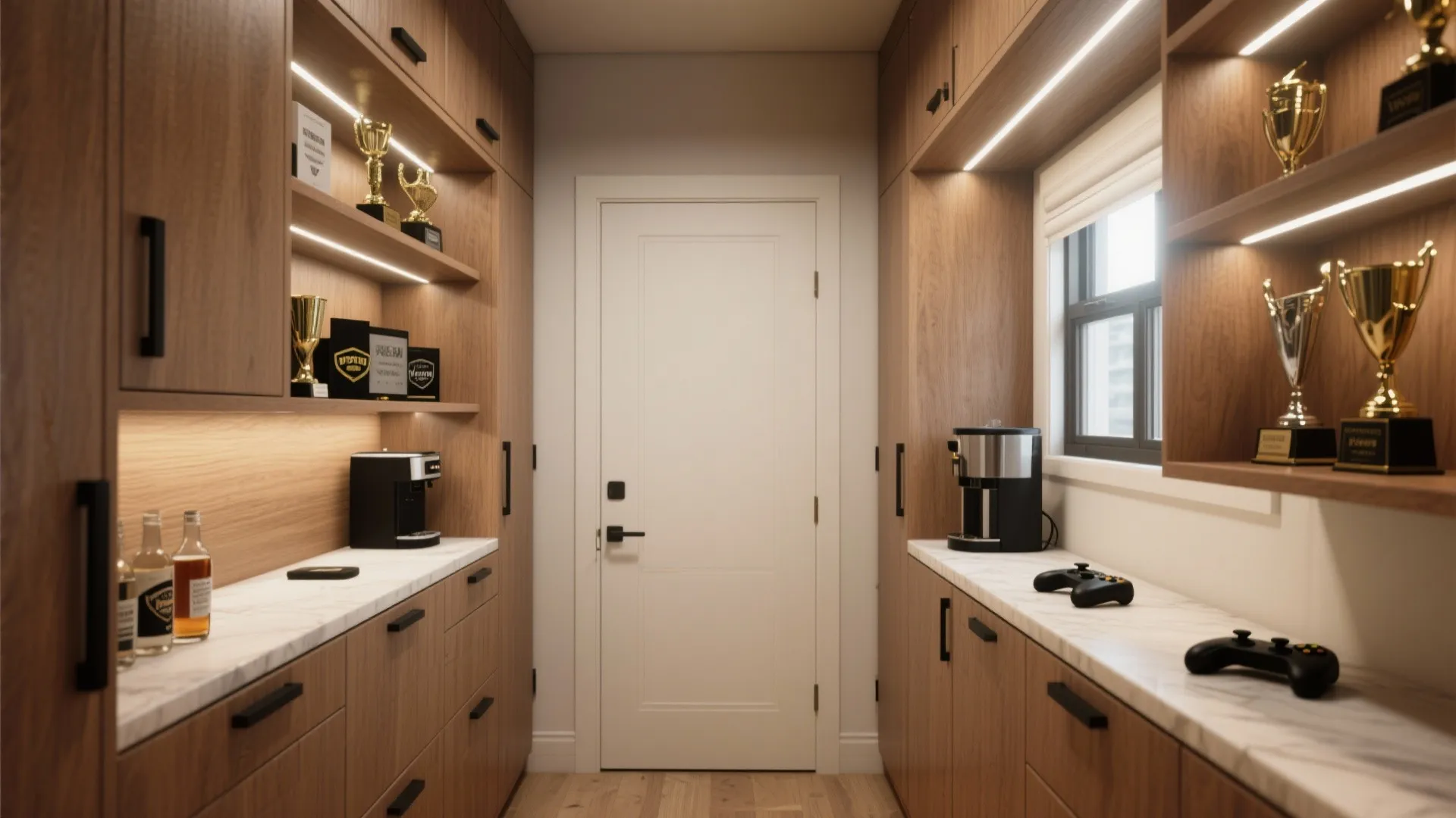 3. Built-in Nooks and Multipurpose Cabinets