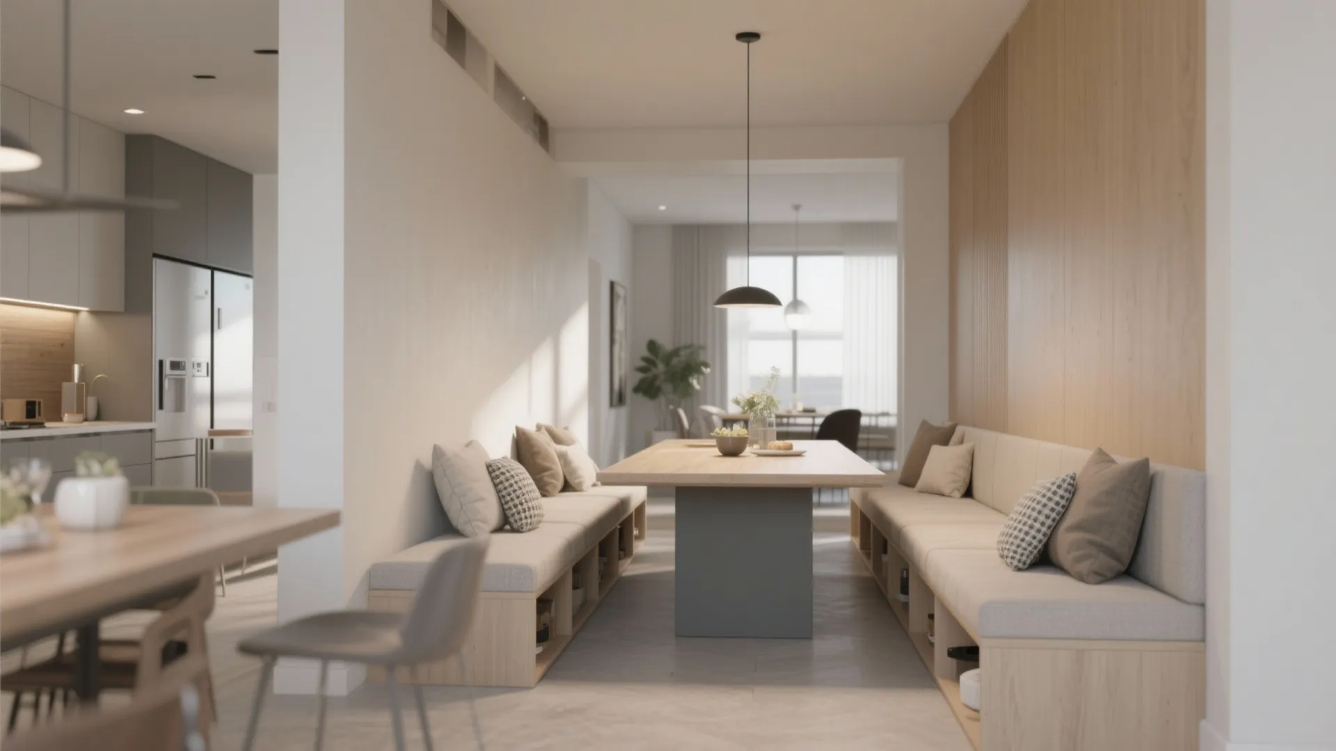 9. Built-In Seating Solutions