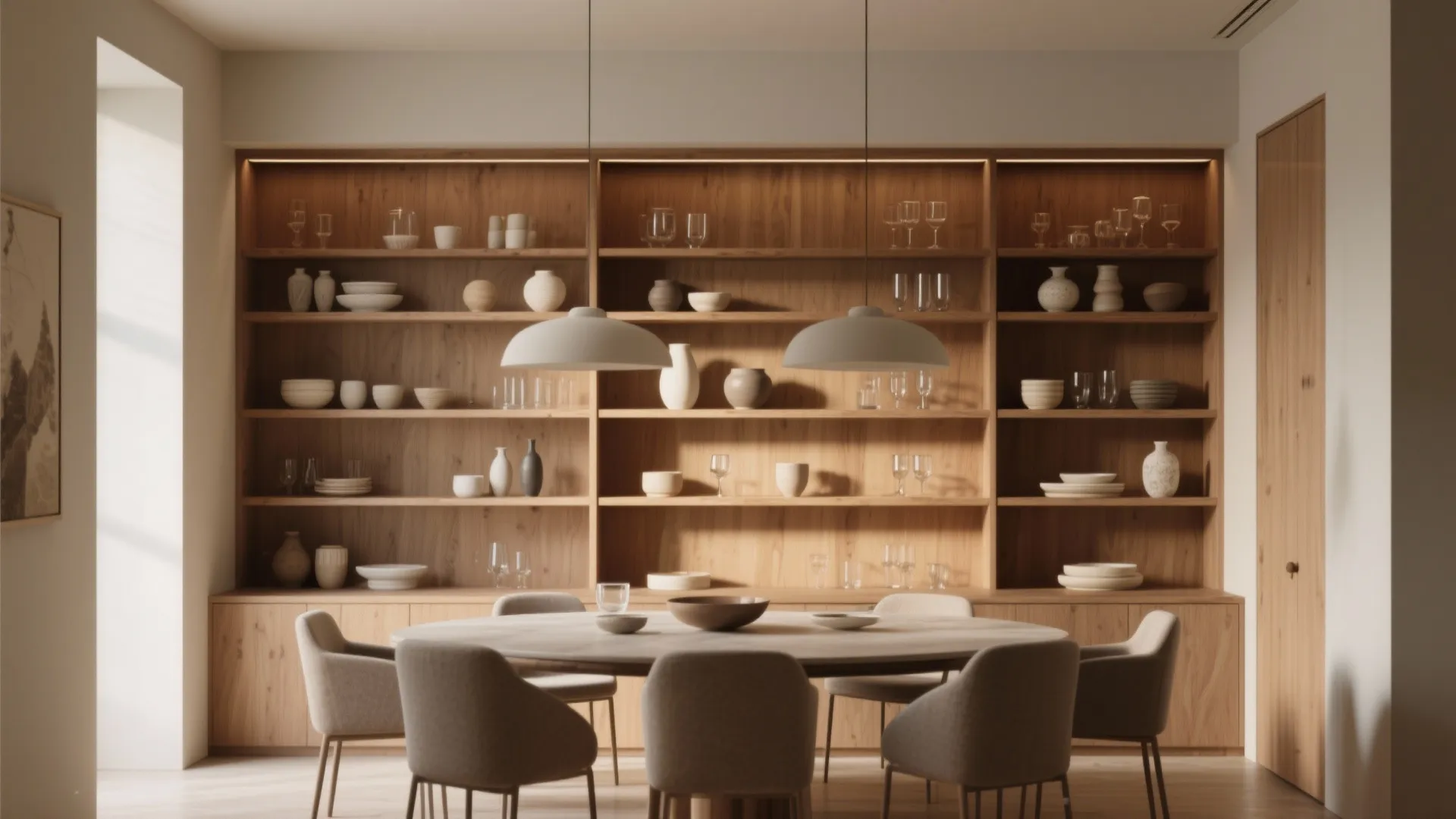 5. Built-in Shelving