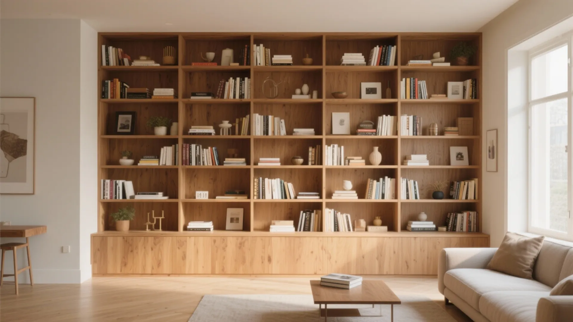5. Built-in Shelving