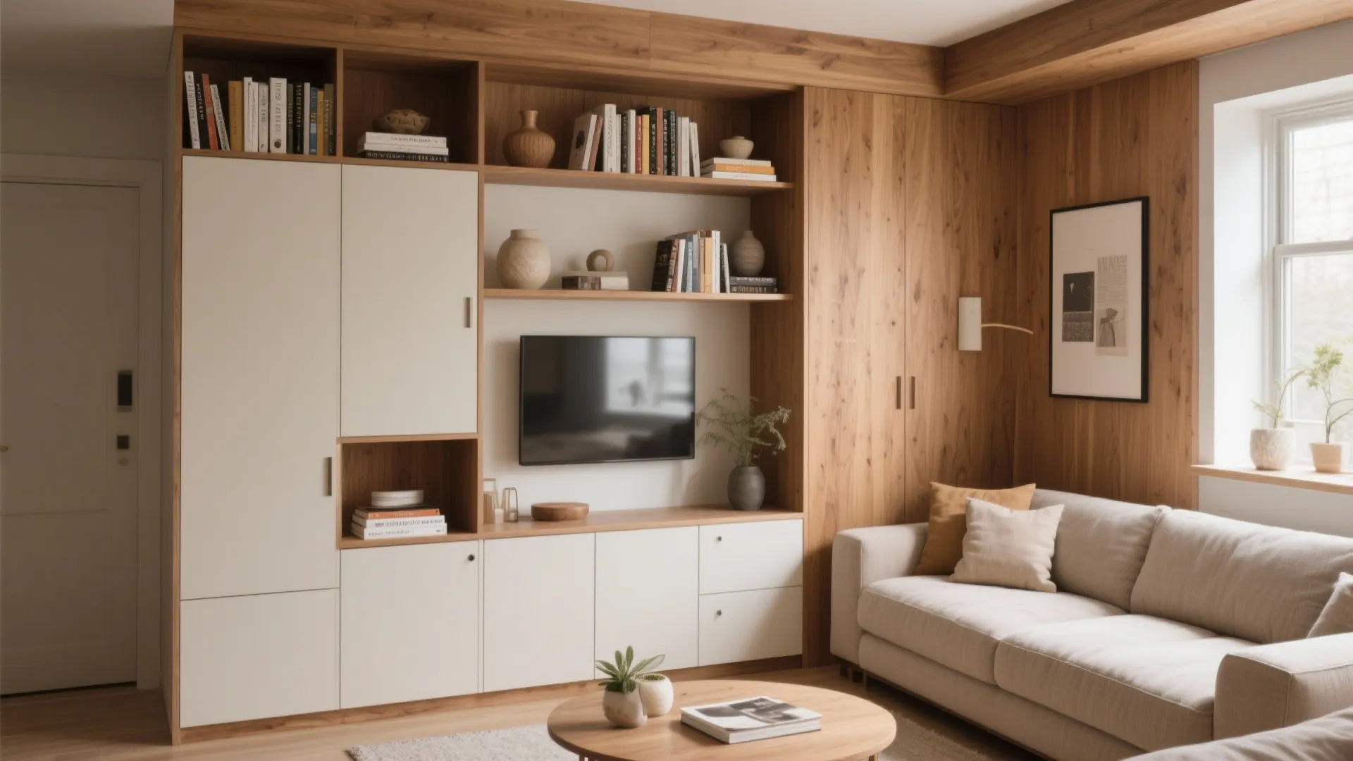 Built-In Wall Storage