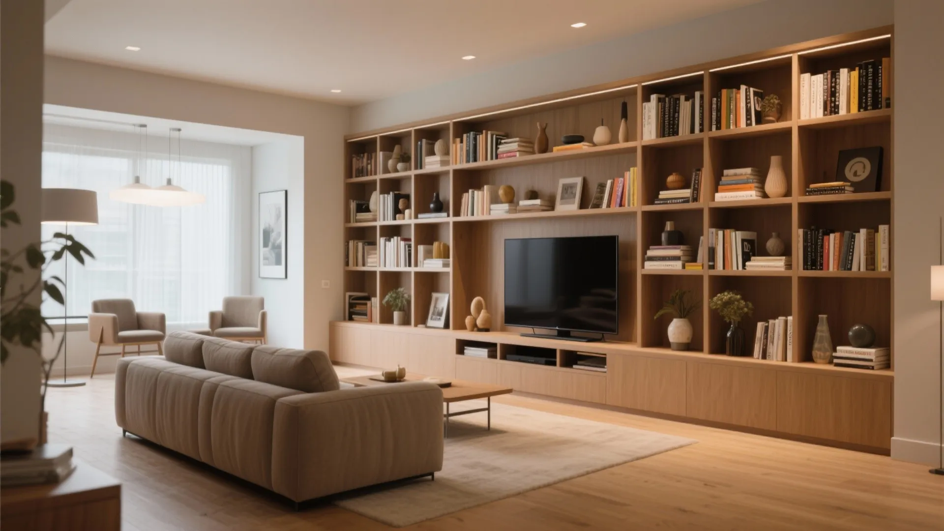 Built-in Wall Storage