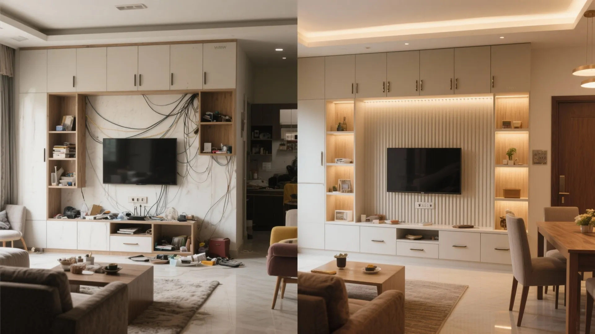 Built-In Storage That Doubles as Decor