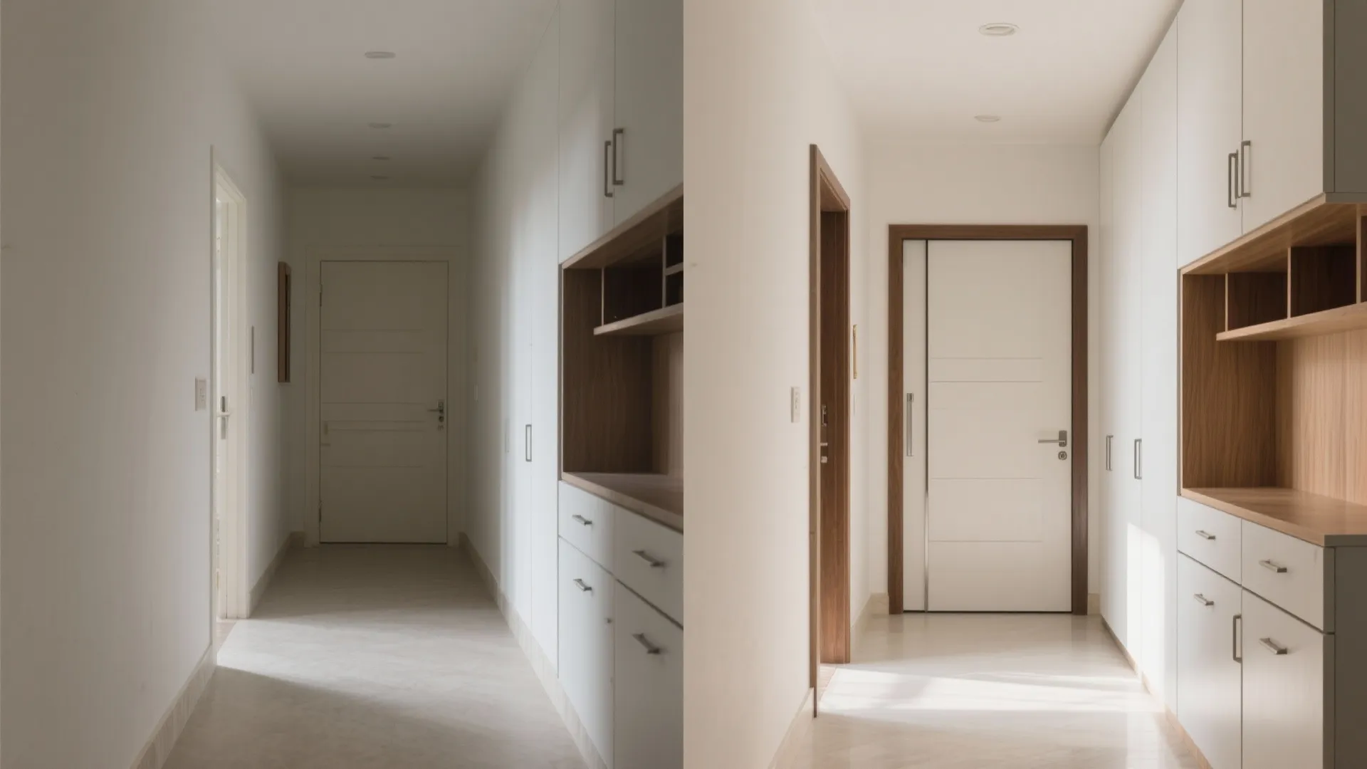 4) Built-ins, pocket doors, and “borrowed” space