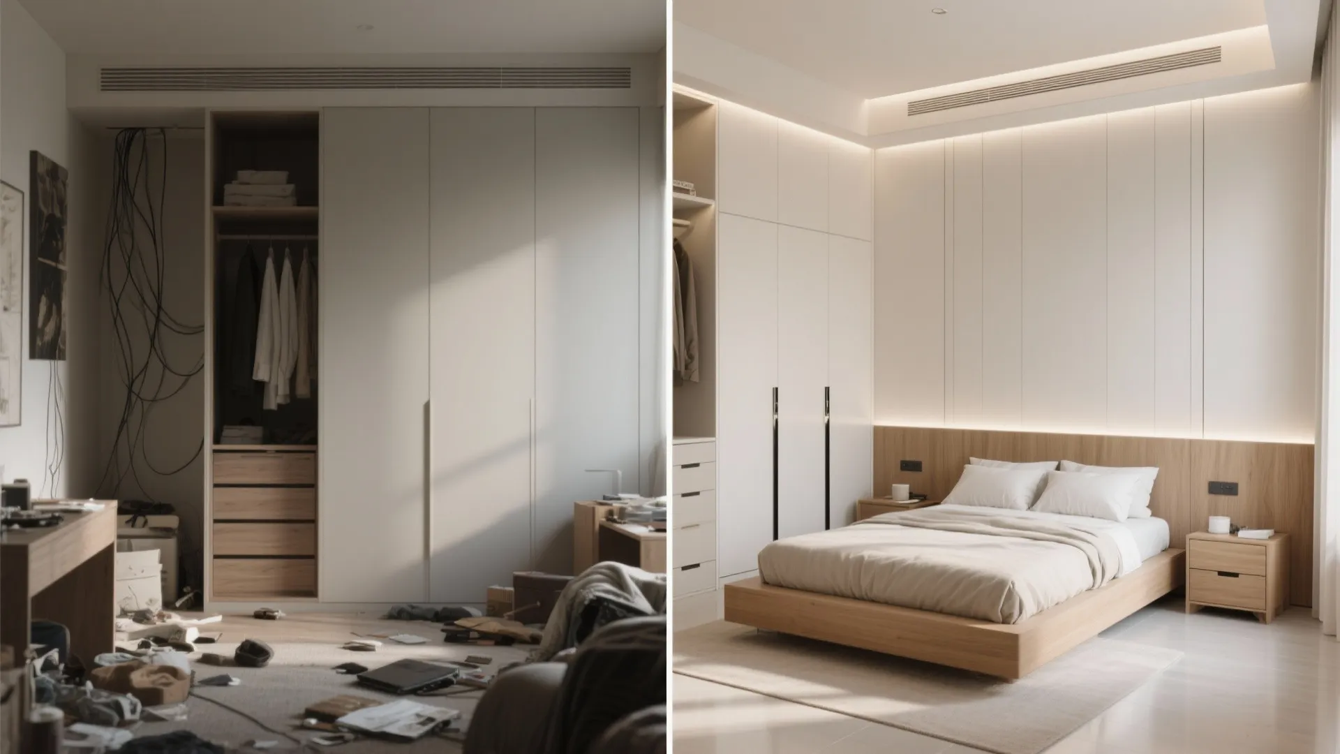 Built-in Storage Walls and Clutter-Proof Details