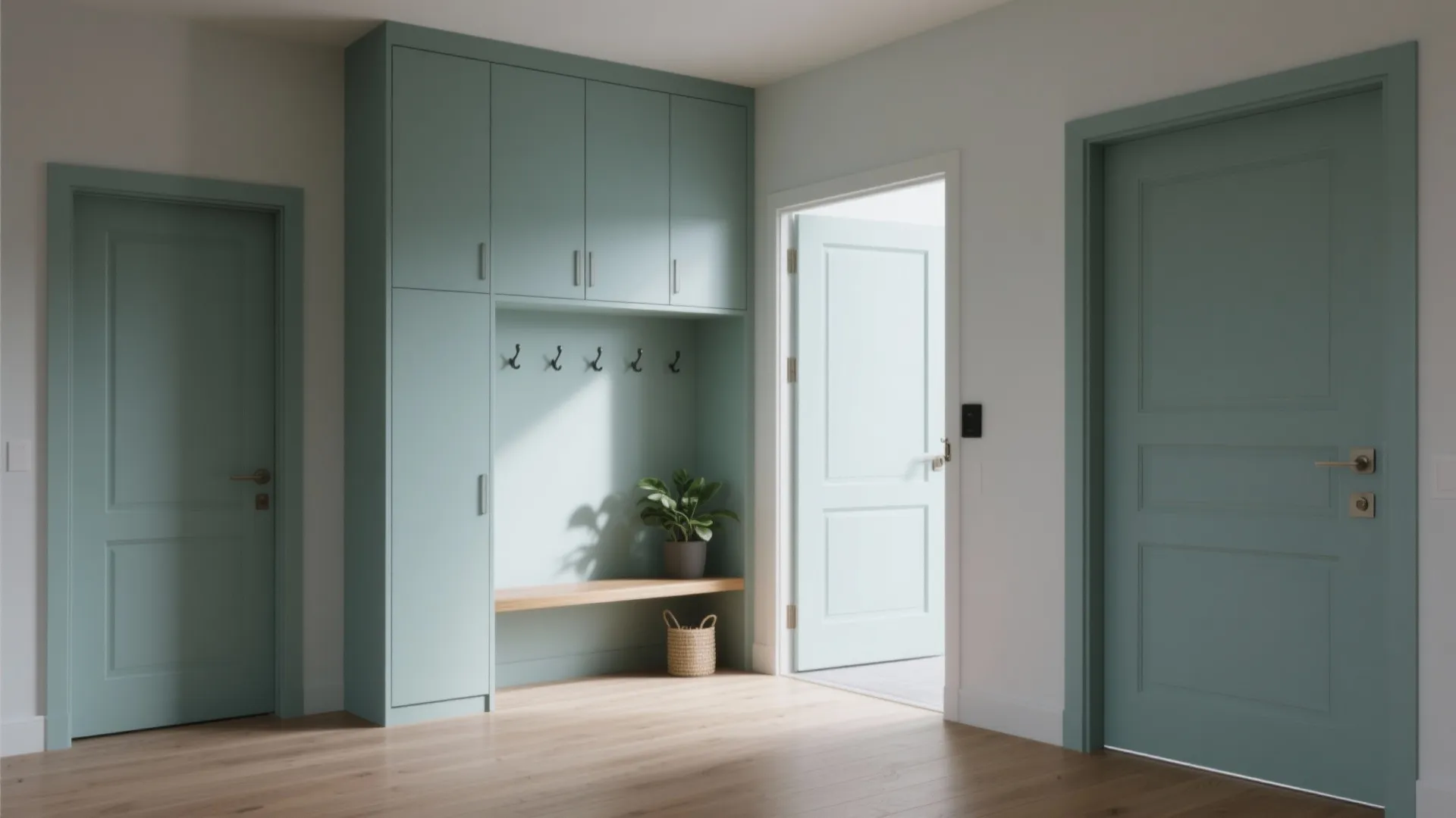 5. Built-ins & Doors: Extend the Color Into Elements