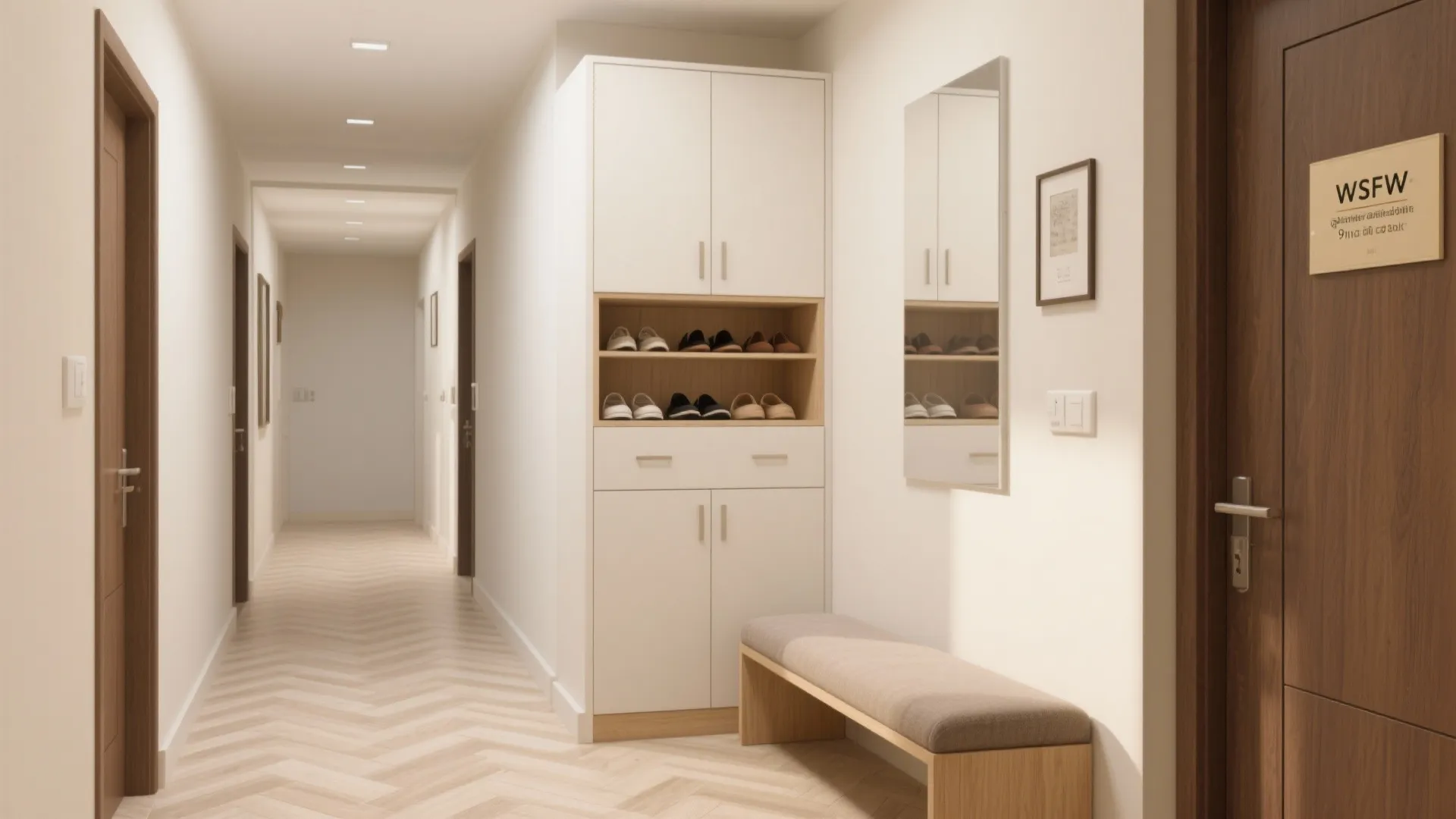 Minimal built-ins that “disappear”