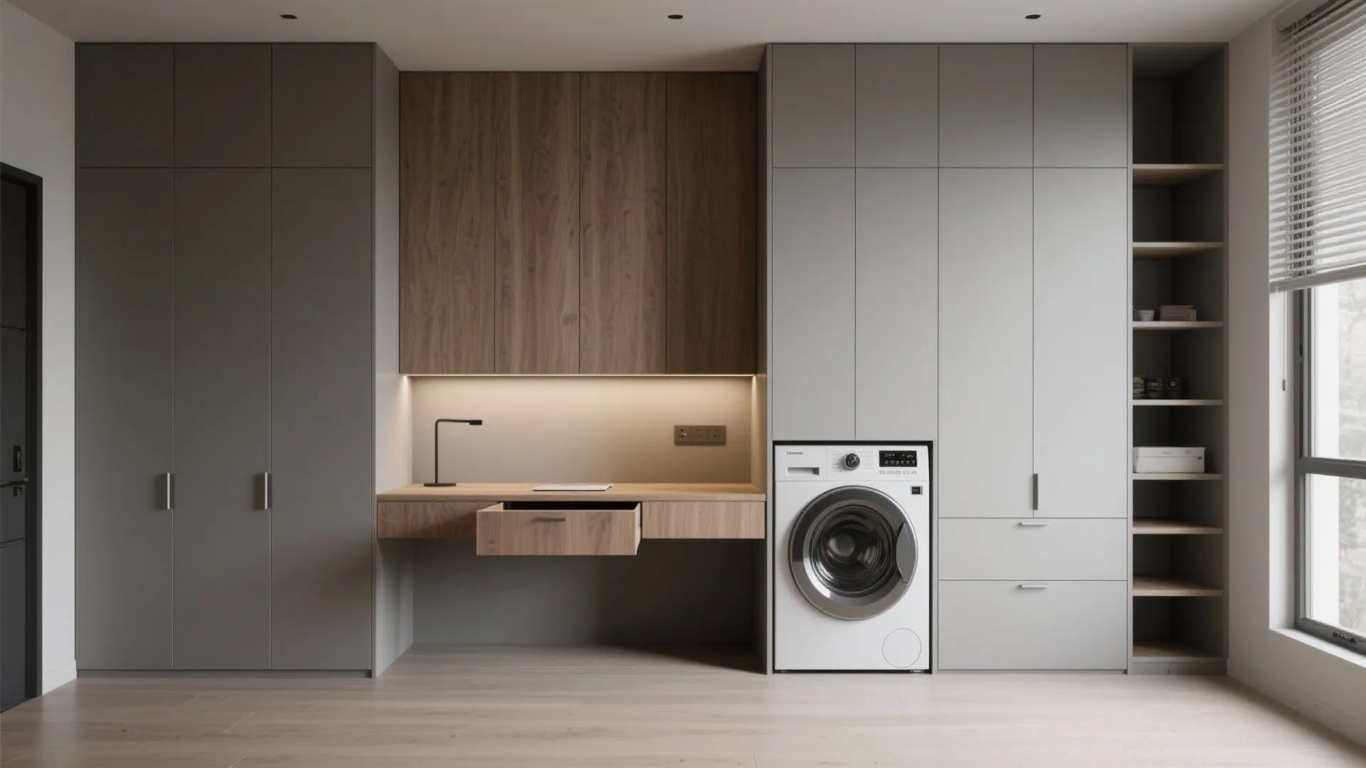 3. Built-in Storage that Reads as Furniture