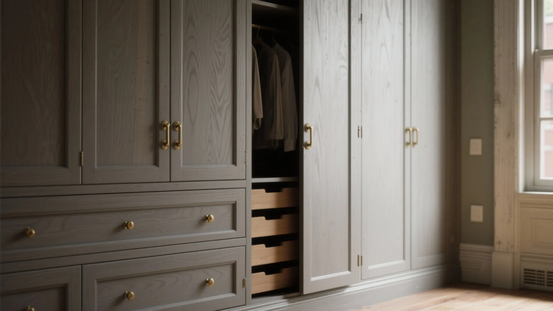 1. Flexible built-ins with hidden storage