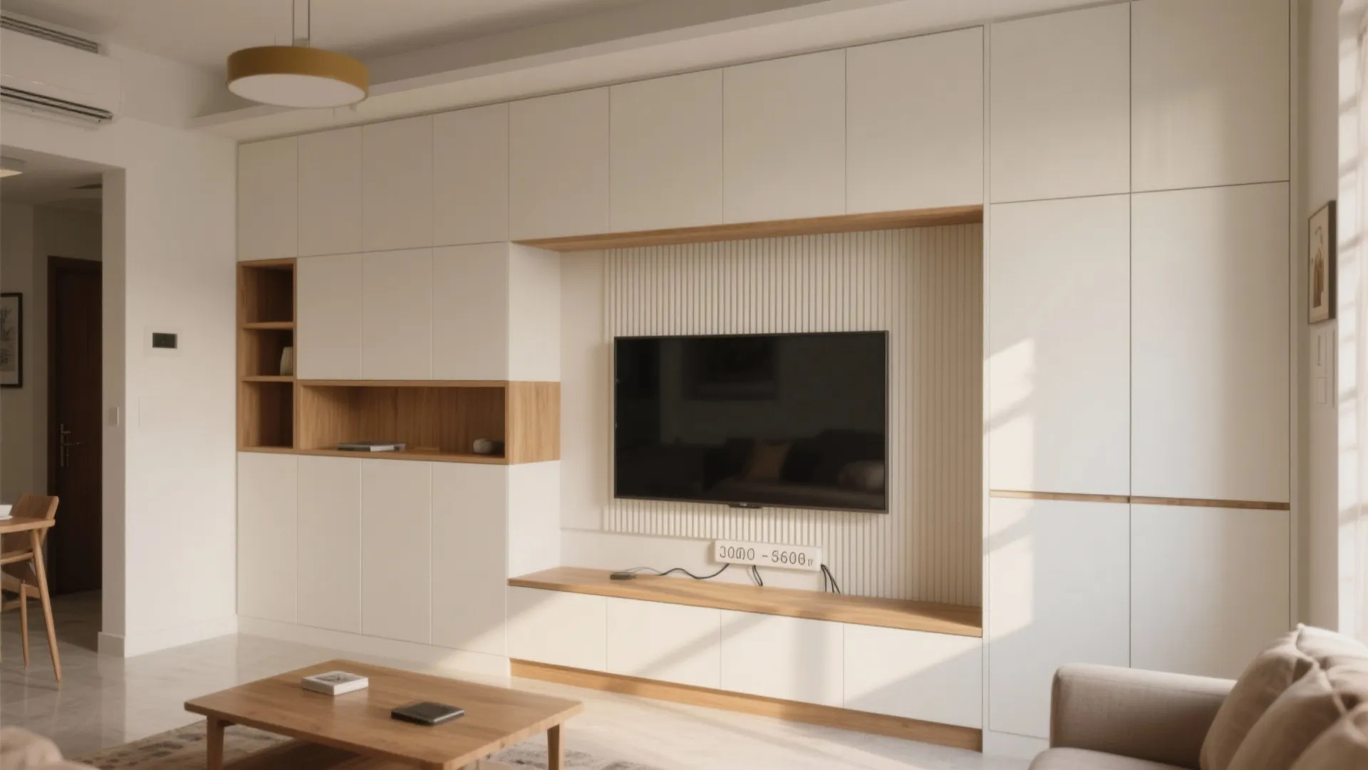 Minimalist Built-In Storage That Disappears Into the Walls
