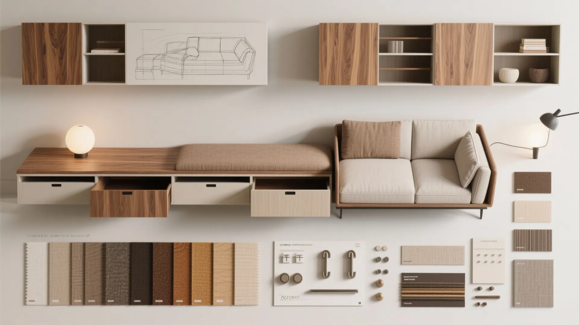 5. Flexible Furniture and Built-ins