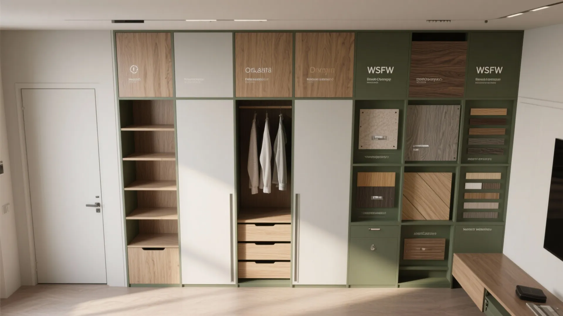 5. Smart built-ins and vertical storage